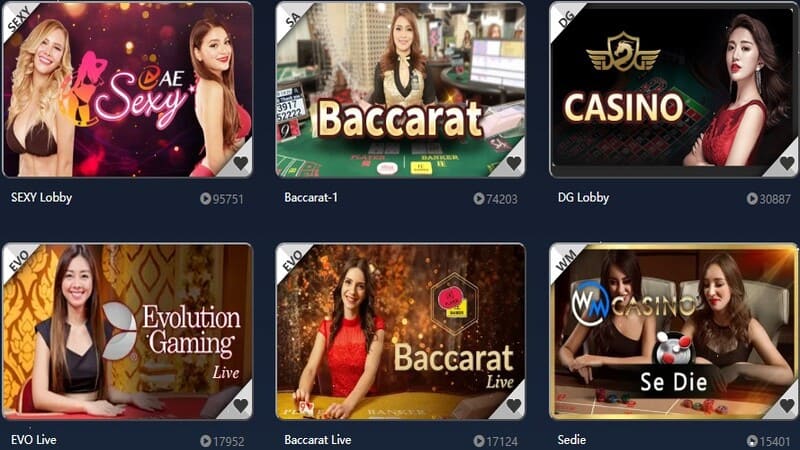 Giới thiệu Wstar77 với thông tin khách quan, chân thực nhất 2 Live Casino tại Wstar77 là sòng bài đẳng cấp và uy tín