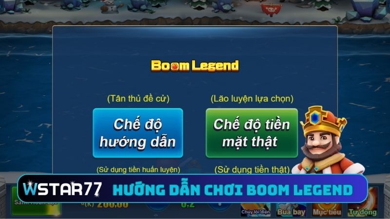 Hướng Dẫn Chơi Boom Legend Tại Wstar77 - Truy Tìm Kho Báu 2 Hướng dẫn chơi Boom Legend tại Wstar77 đa dạng phòng chơi