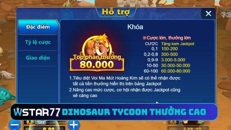 Hướng Dẫn Chơi Dinosaur Tycoon Tại Wstar77 Cực Hấp Dẫn 3 Hướng dẫn chơi Dinosaur Tycoon tại Wstar77 trả thưởng cao