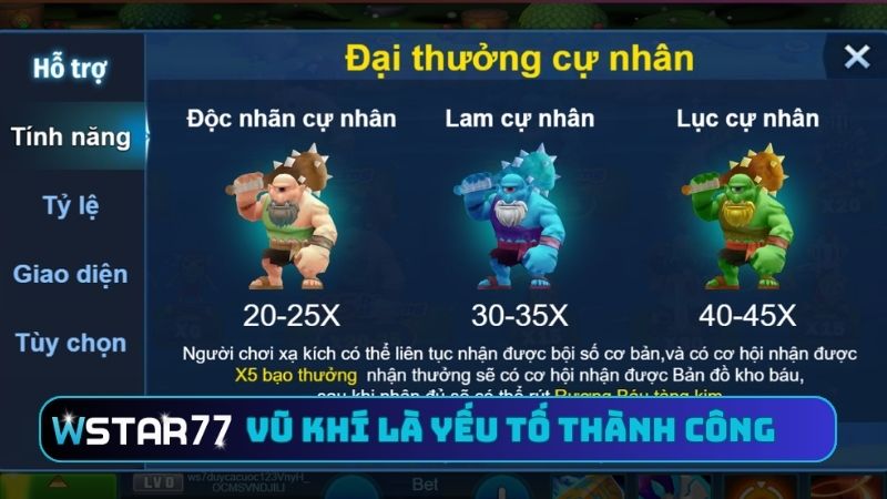 Hướng Dẫn Chơi Boom Legend Tại Wstar77 - Truy Tìm Kho Báu 3 Vũ khí hiện đại là yếu tố tạo nên thành công